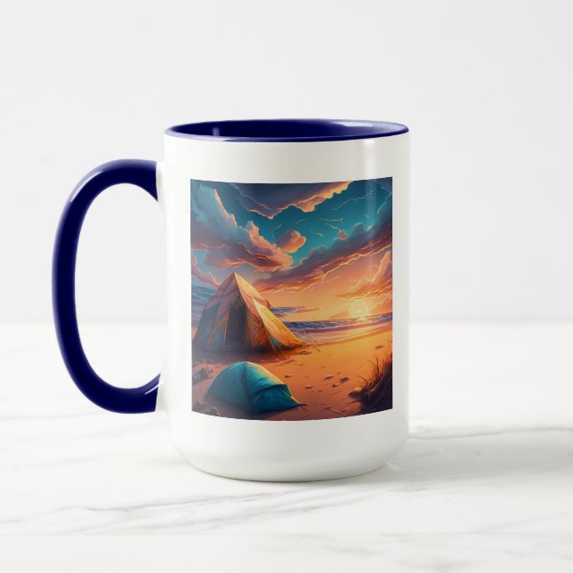 Taza Acampar al amanecer (Izquierda)