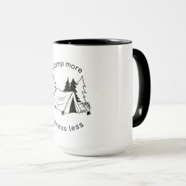 Taza Acampar menos estrés