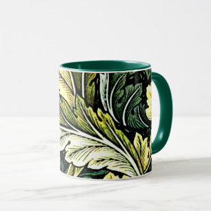 Taza Acanthus, patrón popular de William Morris