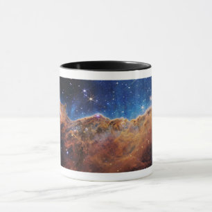 Taza Acantilados cósmicos Telescopio web Carina Nebula