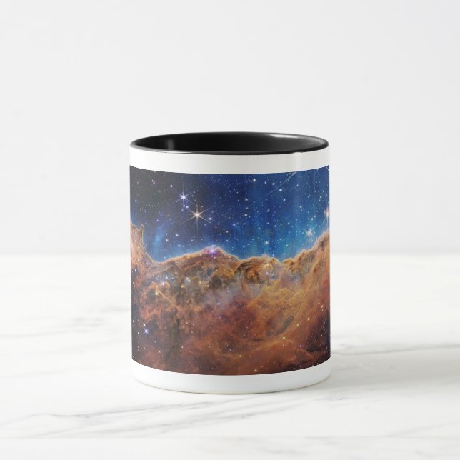 Taza Acantilados cósmicos Telescopio web Carina Nebula  (Centro)