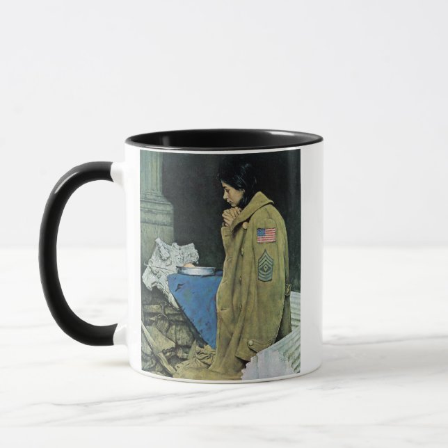 Taza Acción de gracias del refugiado (Izquierda)