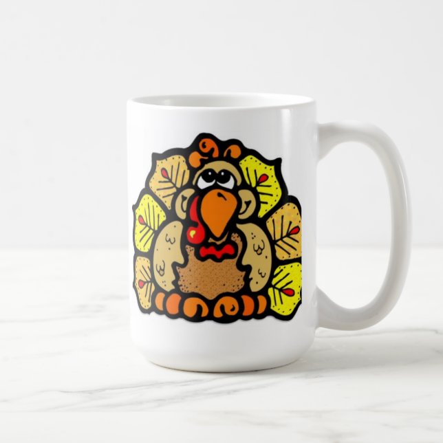 Taza Acción de gracias Turquía (Derecha)