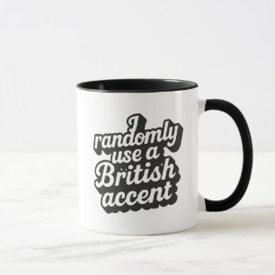 Taza Acento británico