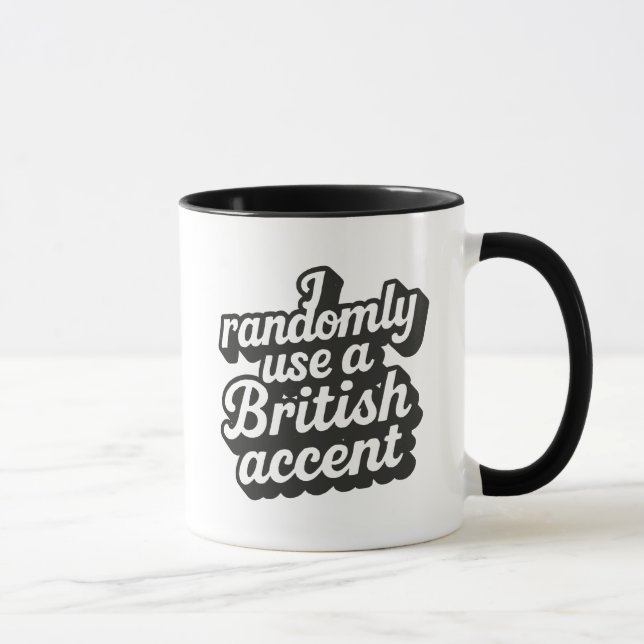 Taza Acento británico (Derecha)