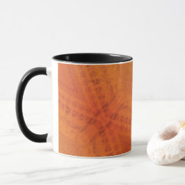Taza Aceptación | Patrón de Shibori Amarillo Naranja Ro