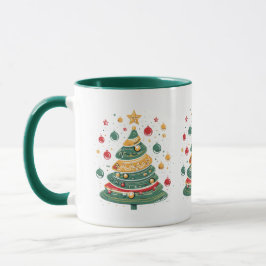 Taza "¡Acepten la alegría de los Navidades!"