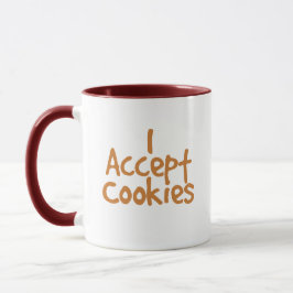 Taza Acepto Cookies Mug
