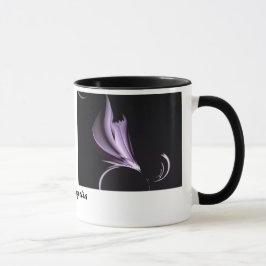 Taza Acero Magnolia Abstracto Café Mug