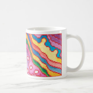 Taza achispada del arco iris