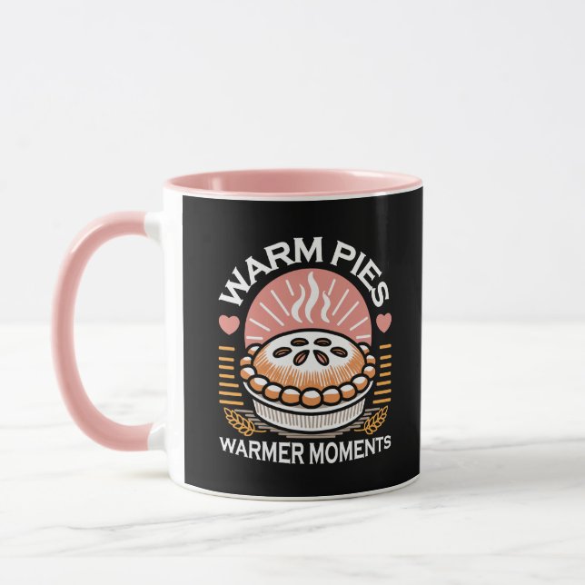Taza Acogedor Ilustracion de piano: Momentos más cálido (Izquierda)