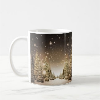Taza acogedora del invierno