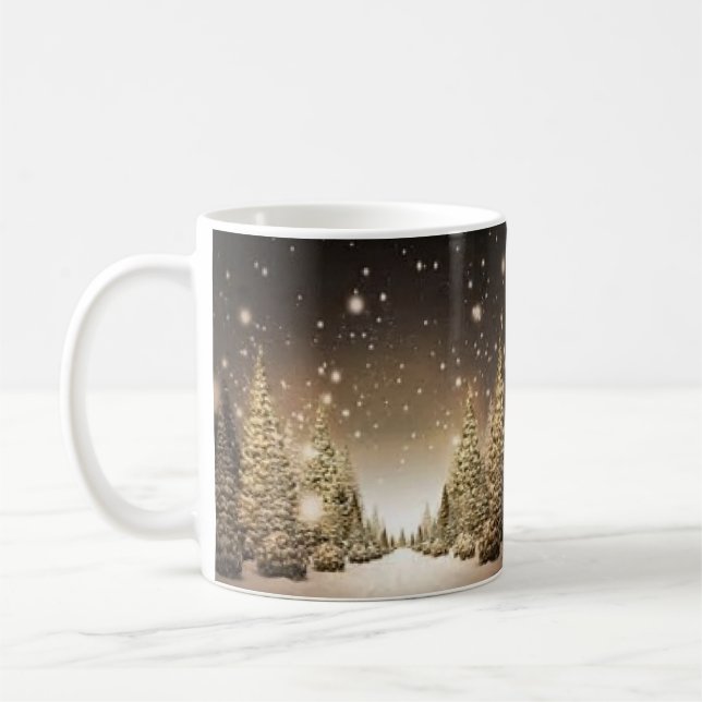 Taza acogedora del invierno (Izquierda)