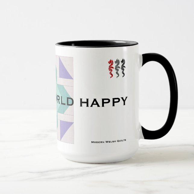 Taza Acolche el mundo feliz (Derecha)