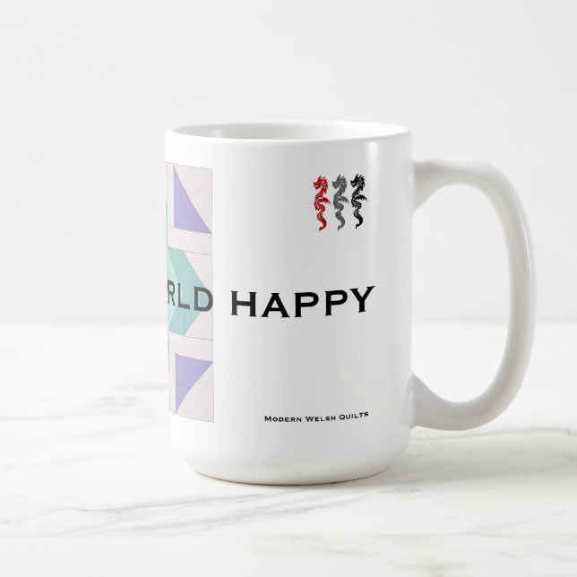 Taza Acolche el mundo feliz (Derecha)
