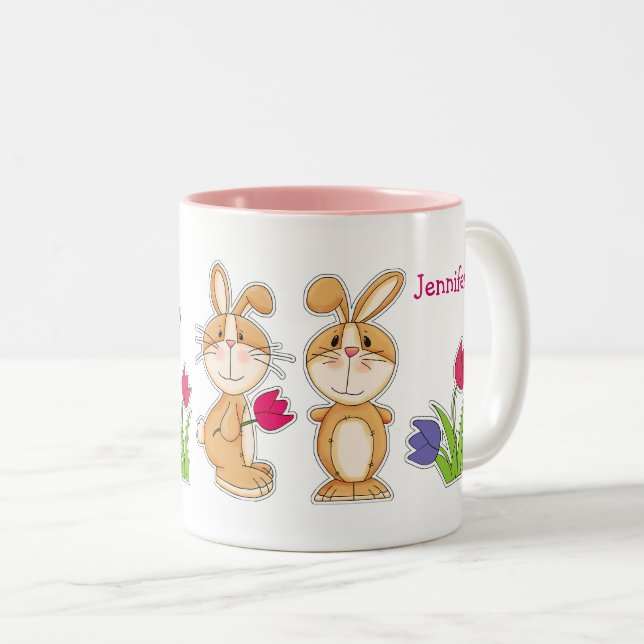 Taza Acomedores con regalo de Personalizado de Pascua d (Anverso derecho)