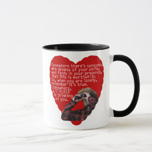 Taza Acosador - día de San Valentín divertido