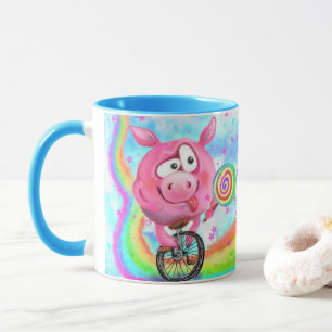 Taza Acrobat Pig Mug