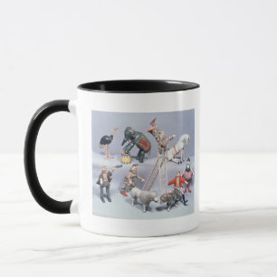Taza Acróbatas de circo de Humpty Dumpty y casa de