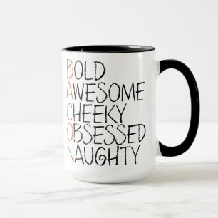 Taza Actitud de Bacon