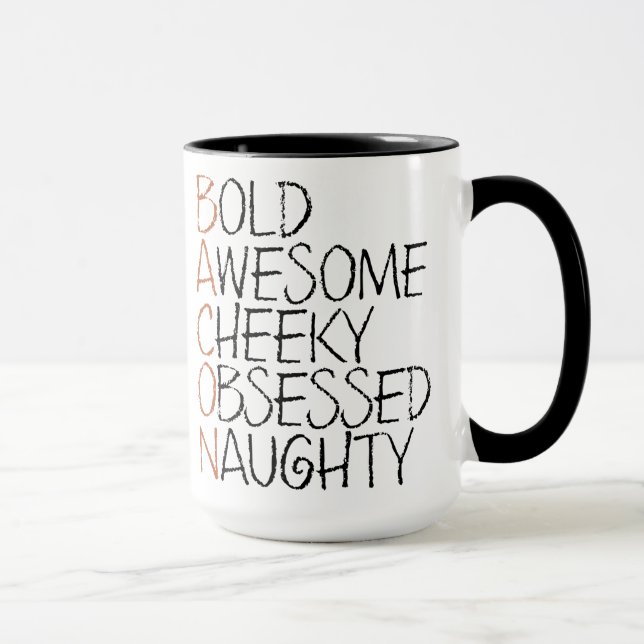 Taza Actitud de Bacon (Derecha)