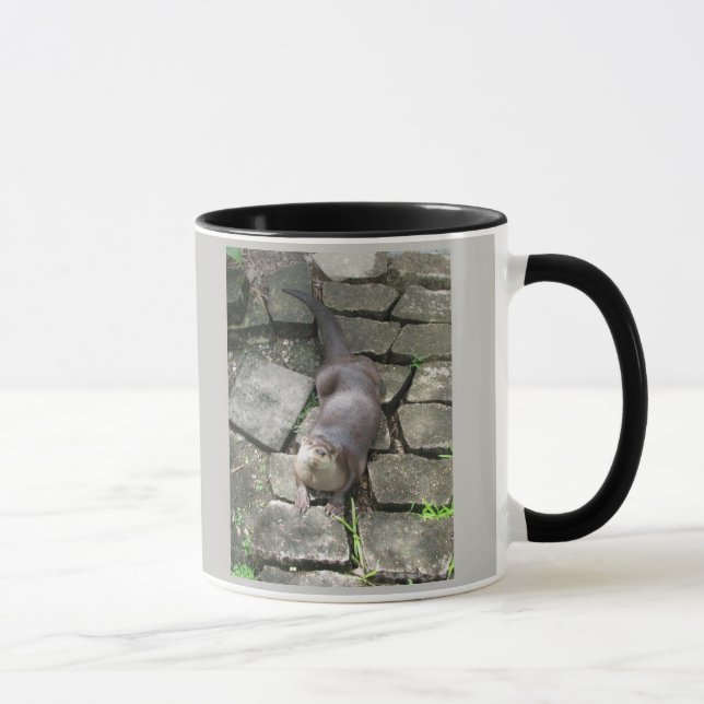 Taza Actitudes de la nutria de río (Derecha)