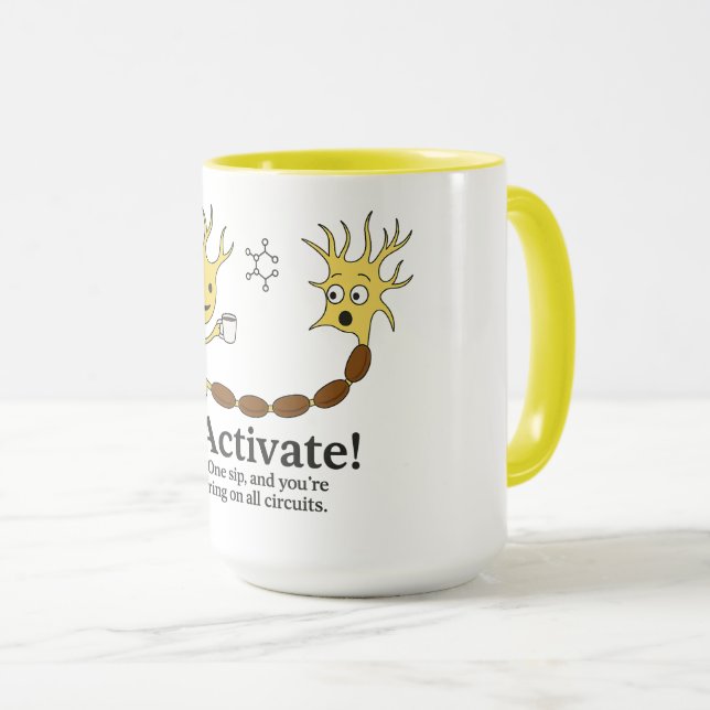 TAZA ACTIVATE! MUG (Anverso derecho)