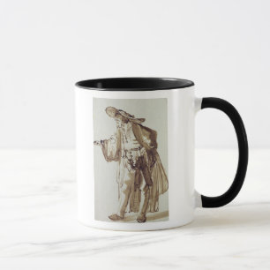 Taza Actor con un gorra Amplio-bordeado