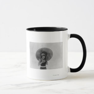 Taza Actriz Betty Compson que come el helado