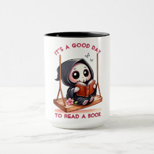Taza Acuarela Amante de Libros Segador