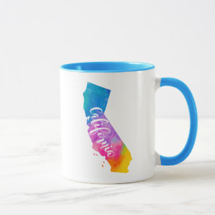 Taza Acuarela California