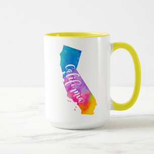 Taza Acuarela California