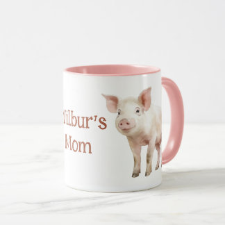 Taza Acuarela de cerdito