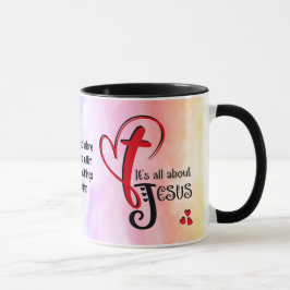 Taza Acuarela es todo sobre JESÚS Christian
