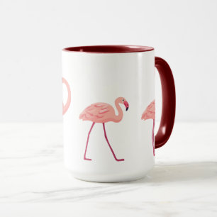 Taza Acuarela Flamingos Mug