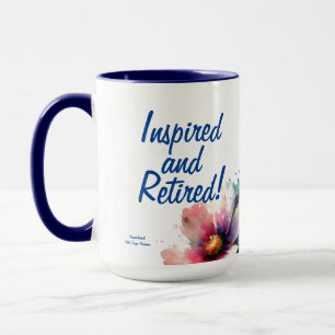 Taza Acuarela Floral RETIRADA Azules