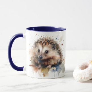 Taza Acuarela Hedgehog mug