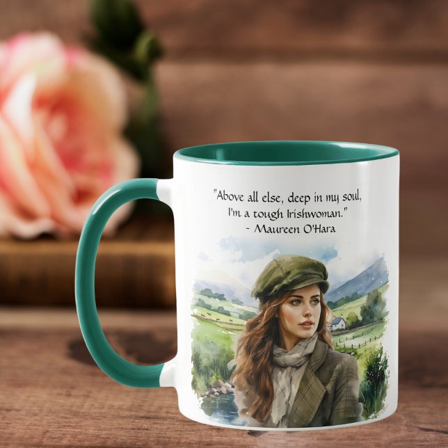Taza Acuarela Inspiradora cita San Patricio (Subido por el creador)