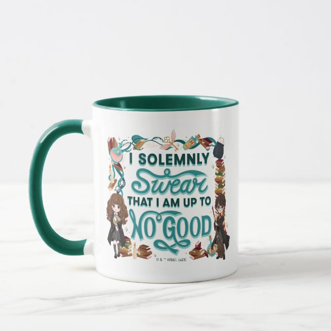 Taza Acuarela mágica "Yo suero solemnemente" (Izquierda)
