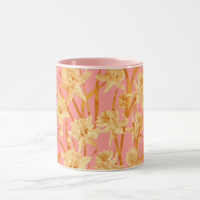 Taza Acuarela romántica Daffodil (Centro)