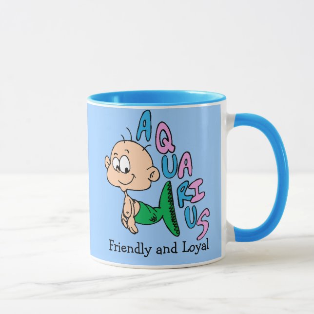 Taza Acuario del bebé (Derecha)