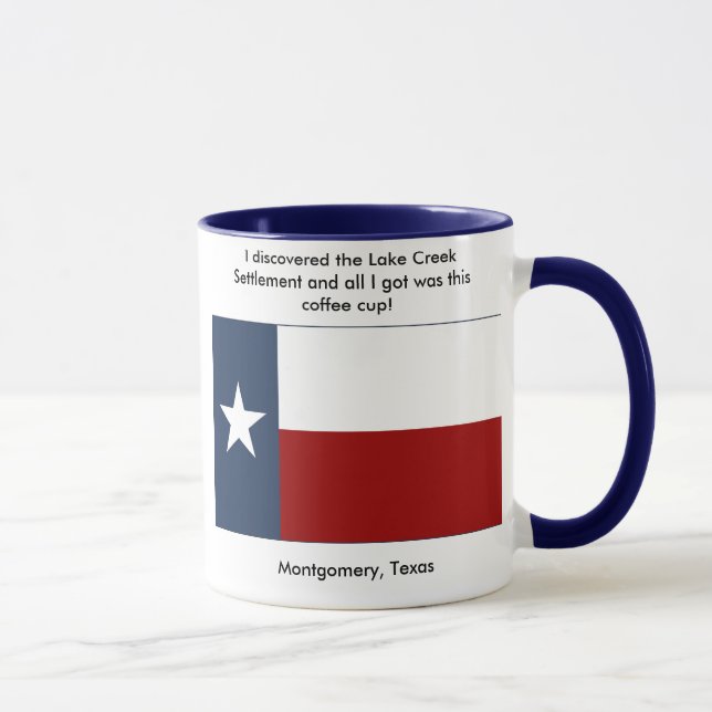 Taza Acuerdo de la cala del lago - Montgomery, Tejas (Derecha)