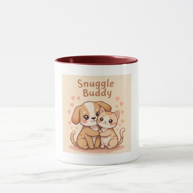 Taza Acurrucarse a Buddy Mug - Arte para los amantes de (Centro)