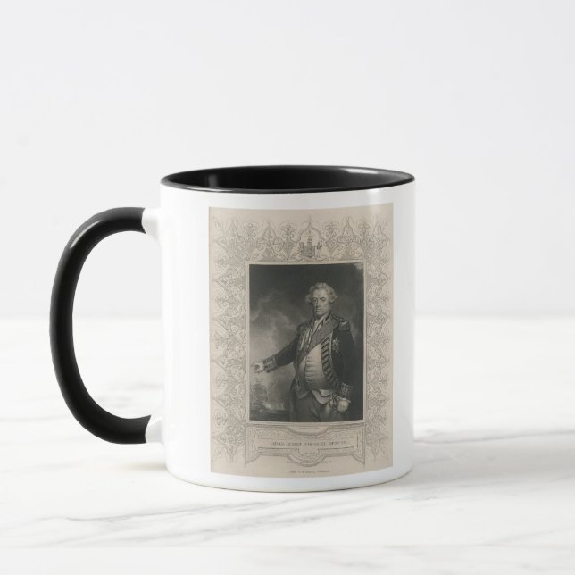 Taza Adán Duncan, 1r vizconde Duncan de Camperdown (Izquierda)