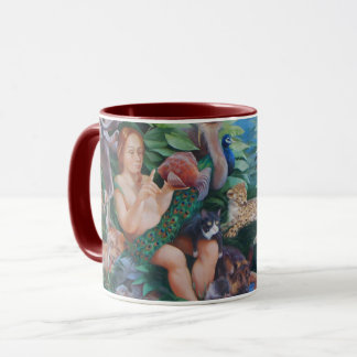 Taza Adán que nombra los animales