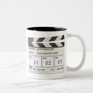 Taza adaptable de Clapperboard