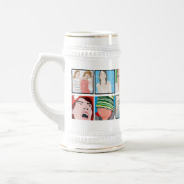 Taza adaptable de Instagram 12-Photo Stein