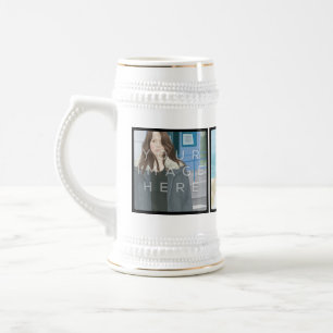 Taza adaptable de Instagram 3-Photo Stein