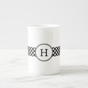 Taza adaptable de la porcelana de hueso de los