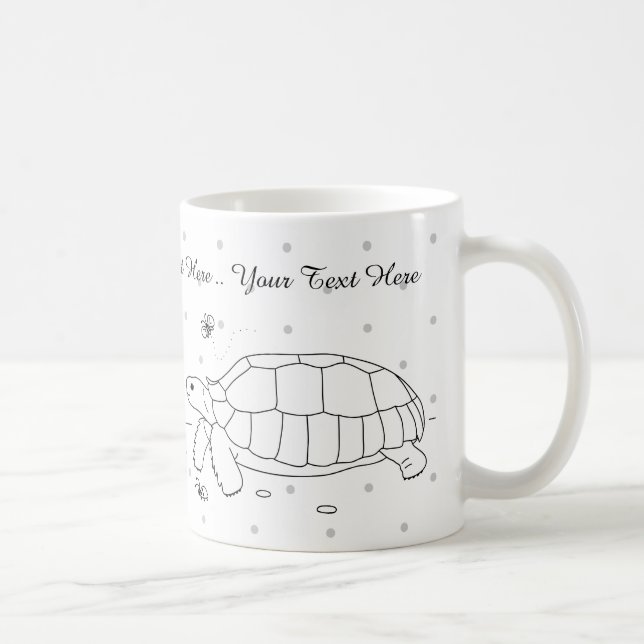 Taza adaptable de la tortuga de Sulcata (Derecha)
